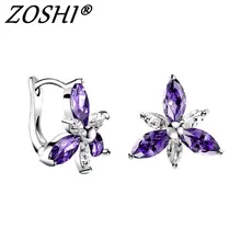Pave cores zircônia cz pequenos círculos huggies hoop brincos para mulheres flor jóias brinco pequeno aros