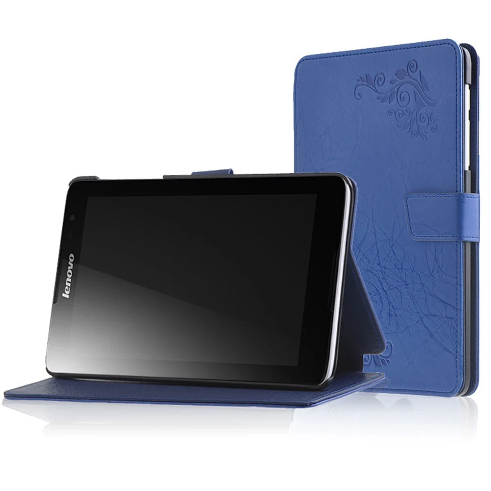 Планшетный чехол для lenovo Tab A8 A5500 из искусственной кожи с тисненым узором крышка