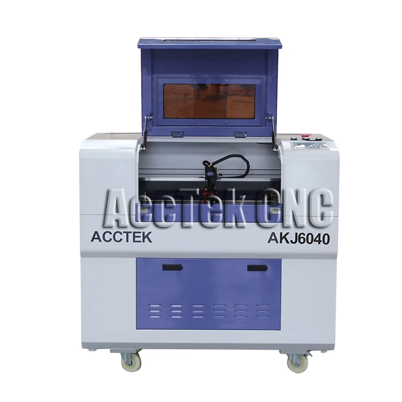 

Desktop laser cutting machines china co2 laser tube mini cnc laser AKJ6040