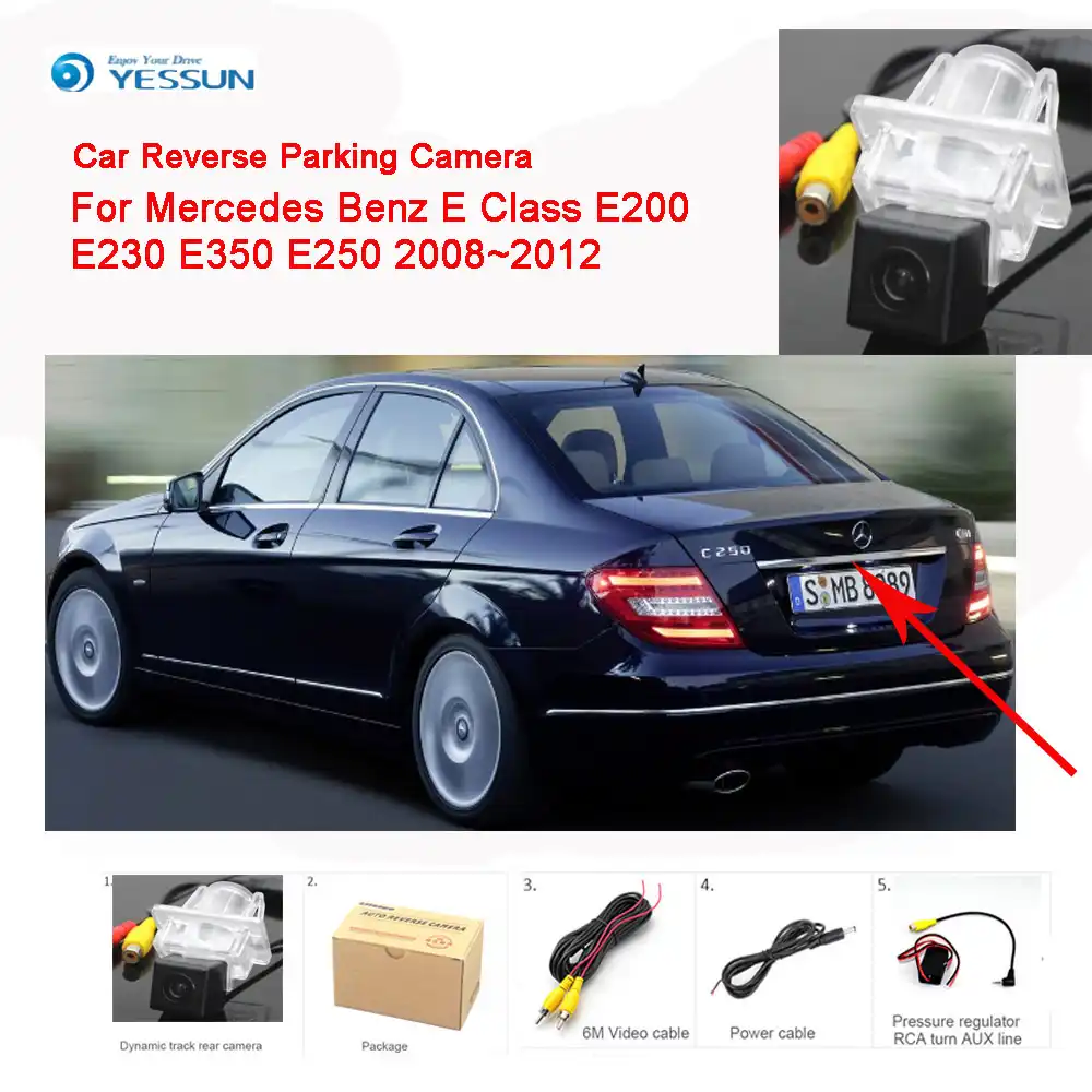 YESSUN для Mercedes Benz E Class E200 E230 E350 E250 2008 ~ 2012 Автомобильная камера заднего вида парковки