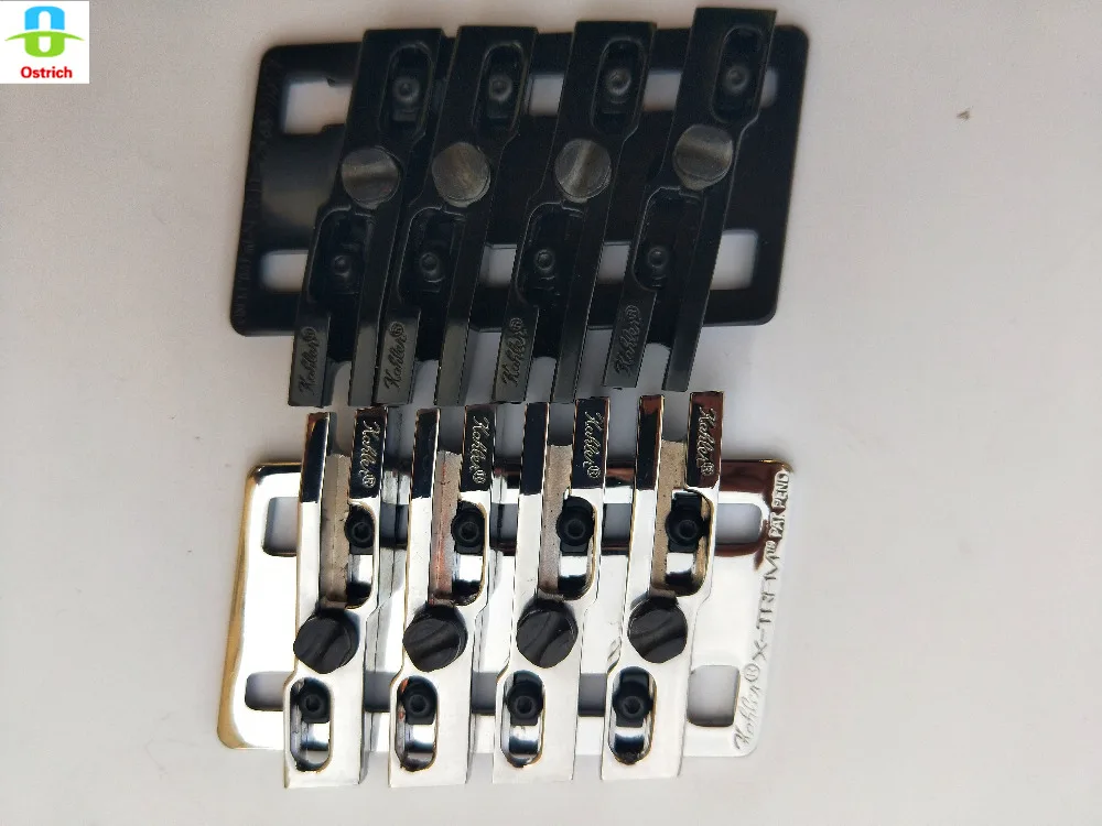 

Wholesale Various High Quality Fixed Bridges Kahler 4410 BASS FIXED BRIDGES 4 STRING Cam / Saddle Choices Fixed Bridge