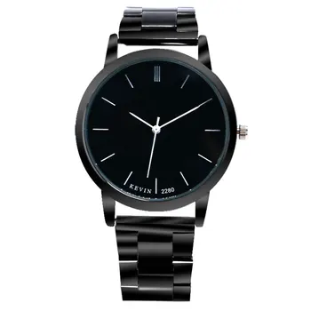 

High Quality 3 Colors Modern Fashion Business Men Women Quartz Wristwatch Stainless Steel Strap Cost-effective Male Watches Gift