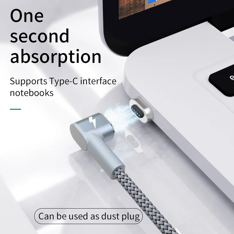 HOCO USB Type c to cable 4A 87W PD Fast Charging Cable For Macbook Samsung S9 Data sync magnetic usb Charger cable|Кабели для