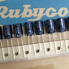 10 шт. 470 мкФ 25 В Rubycon ZL серии 10×16 мм низкое сопротивление высокая пульсации 25V470uF конденсатор