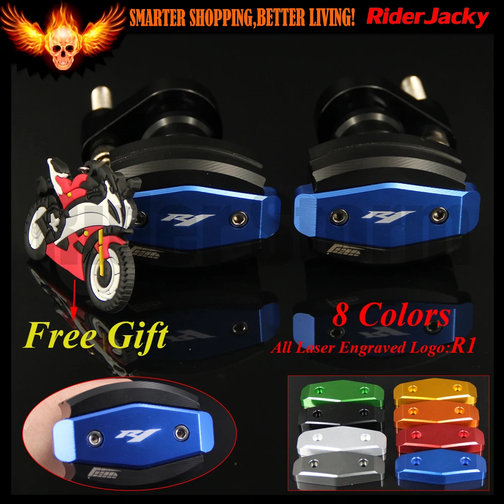 

For Yamaha YZF R1 YZF1000 YZF-R1 07-08 2007 2008 CNC Motorcycle Frame Crash Slider Protector Drop resistance