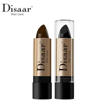 Disaar натуральный растительный черный/коричневый карандаш для волос Помада Форма анти пот водонепроницаемый одноразовый краситель крышка белая ручка Окрашивание Волос