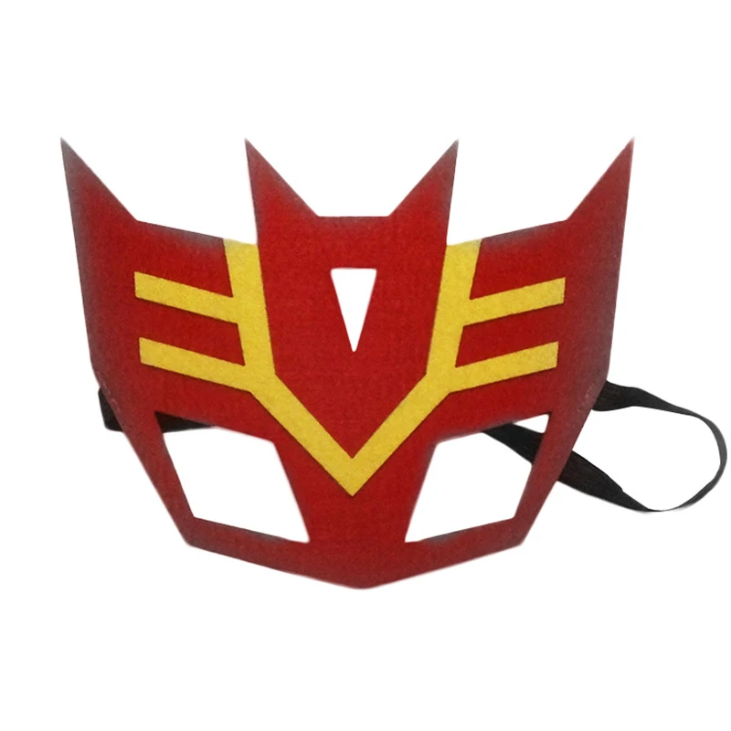 Party Masks Super Hero Transformer Themed Felt Kids Children Boy Birthday Party Decorations Dress up Costume Favor Gifts