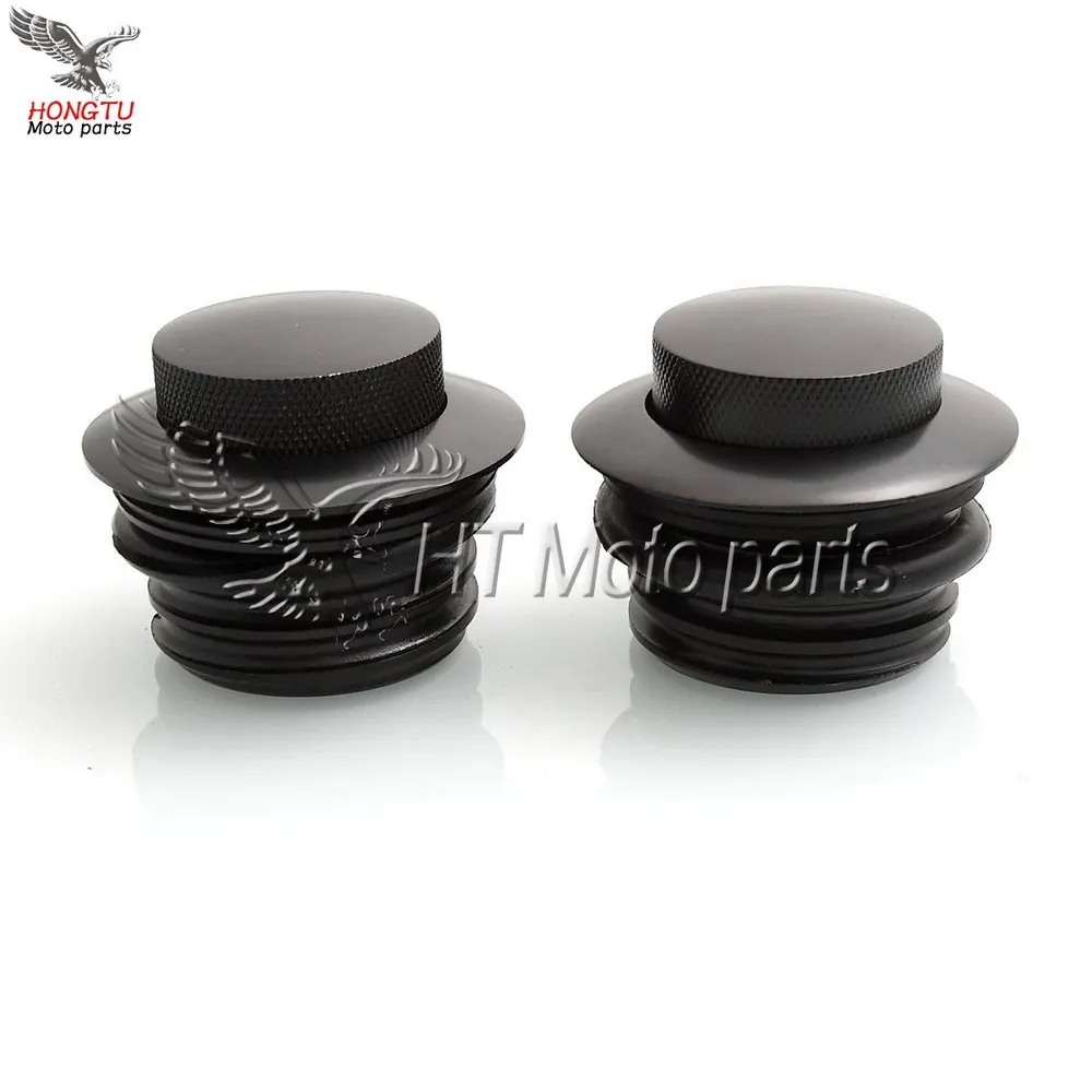 Pop Up Gas Cap Vented Fuel Tank Cap Set For Kawasaki Vulcan 900 2006