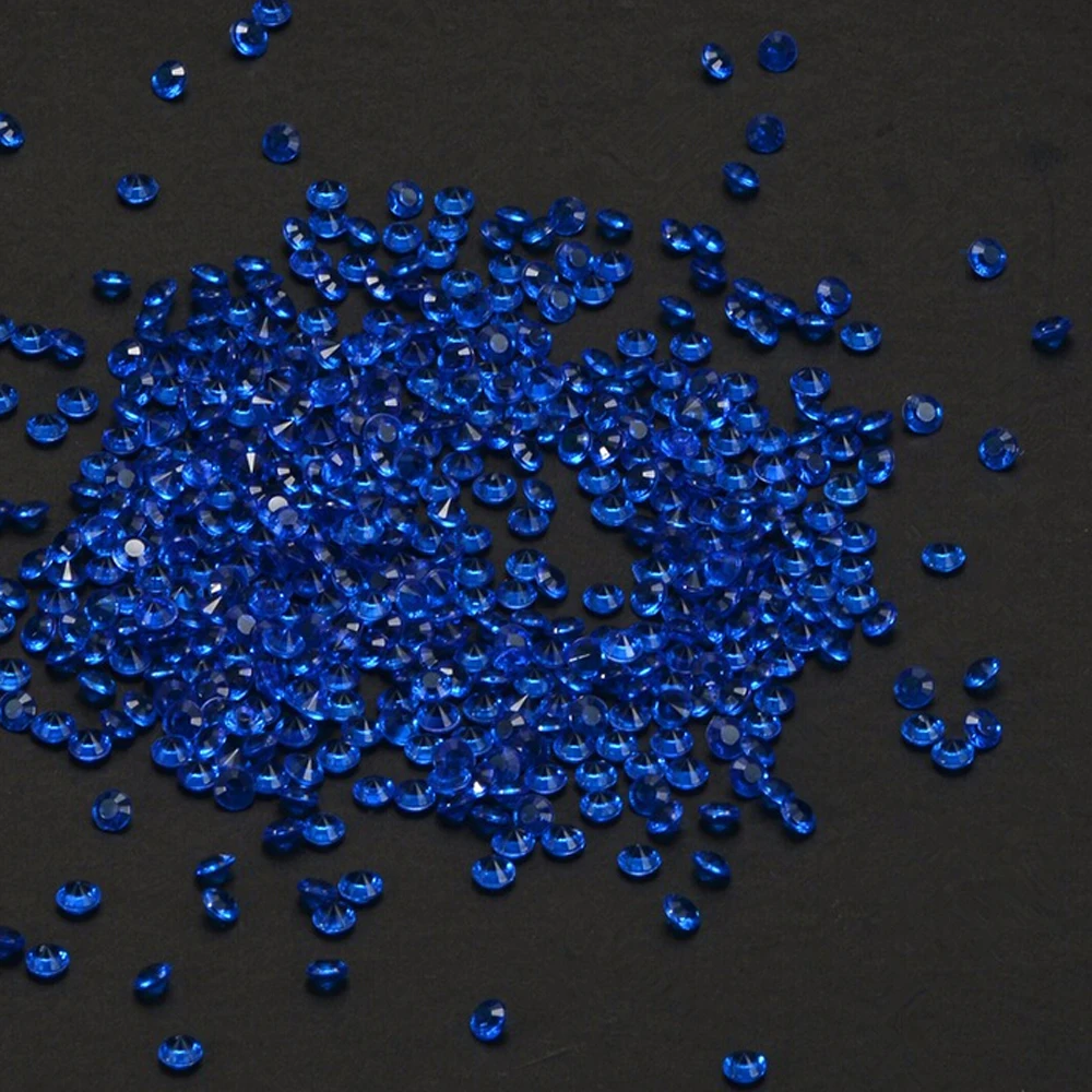 12 000pcs Multi-colors 4mm Acrylic Rhinestone Crystal Confetti Beads Wedding Party Decorations Glasses Birthday Table Scatters | Дом и сад