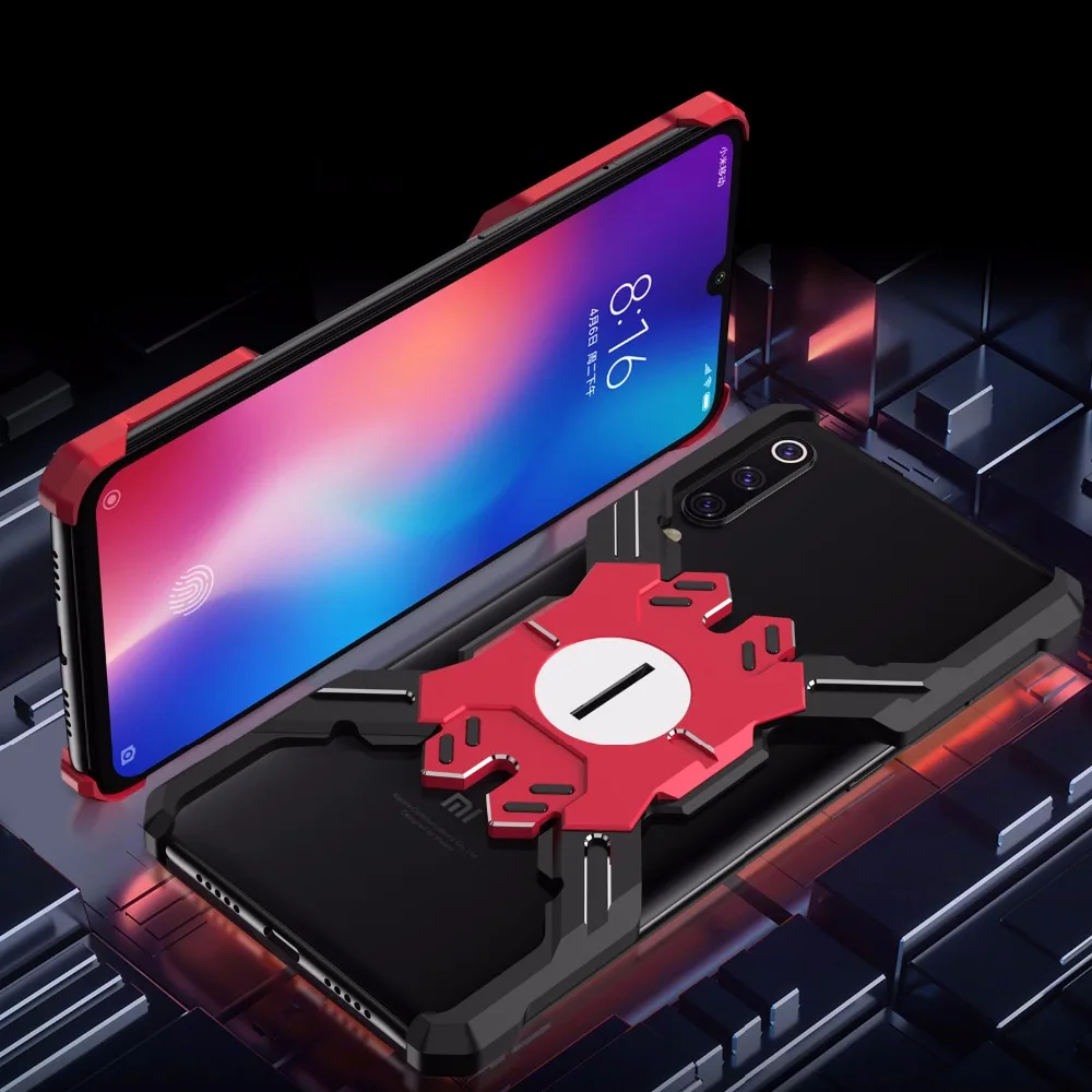 Для Xiaomi Mi 9 чехол Роскошный противоударный механический металлический алюминиевый каркас для телефона защитный чехол для Xiaomi Mi 9 защитный чехол