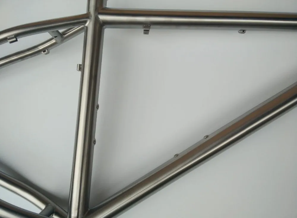 Perfect Hot selling  Disc brakes  Titanium  frame  Kalosse  27.5*17 inch  frame  Titanium   MTB frame  Mountain bike 27.5er 9
