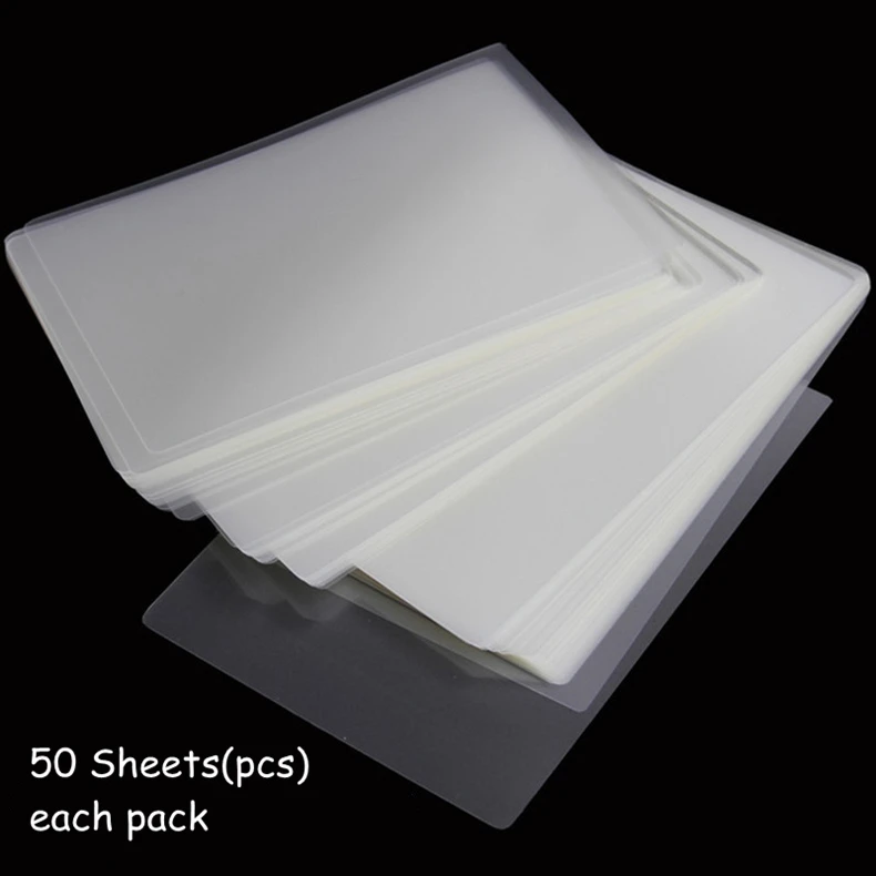 1 Pack ==100 Sheet 110x160mm A6 Laminating Pouch Film Glossy Protect Photo Paper 