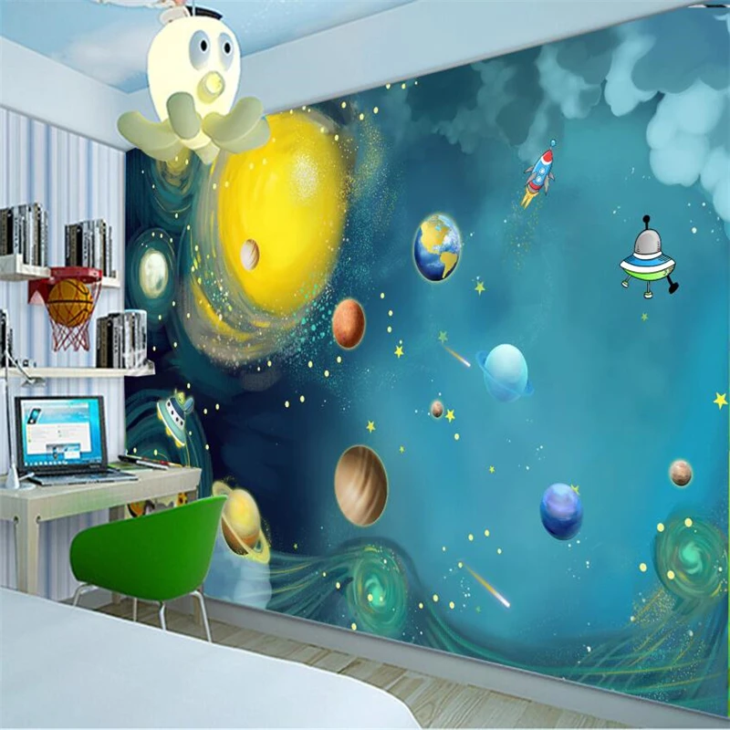 3d обои ручная работа для детской комнаты спальни большой фон на заказ|wall paper|3d