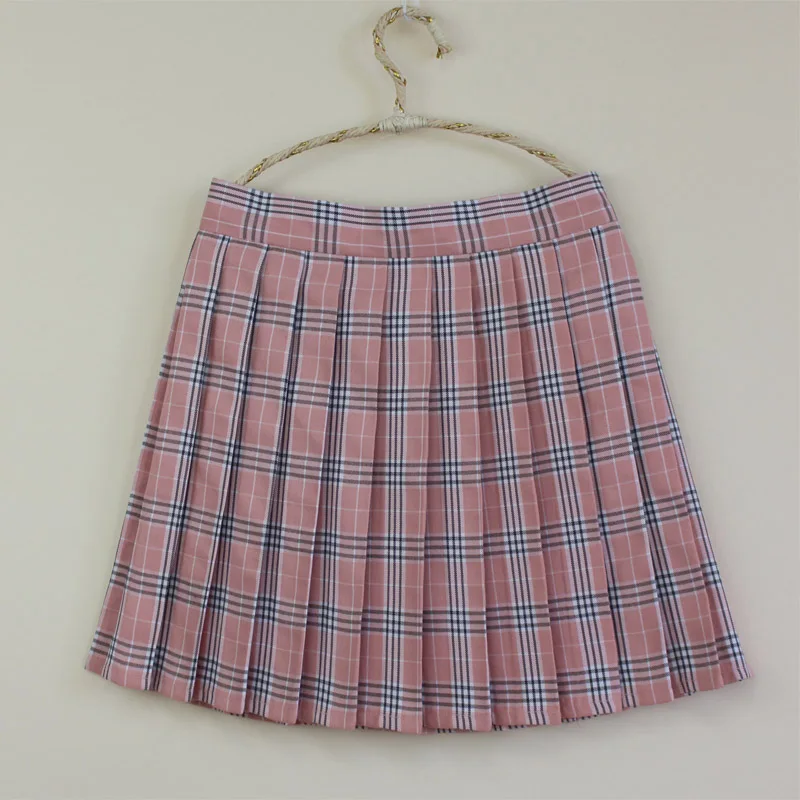 black mini skirt The New Campus Style High-waisted A-line Skirt Sweet Plaid Pleated Skirt School Uniform Skirt for Girls floral skirt Skirts