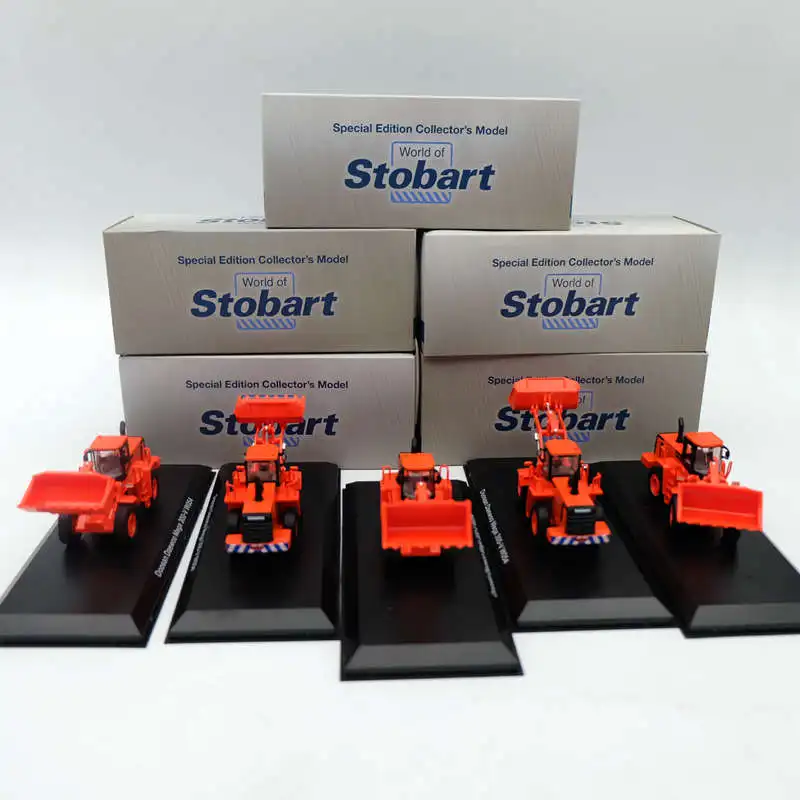 5 шт. Atlas 1:76 строительные транспортные средства бульдозер Эдди Stobart Rail Doosan Daewoo Mega 300