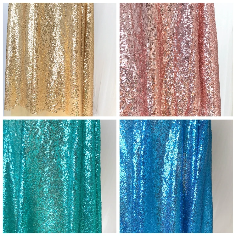 sequins fabrics for dresses 7