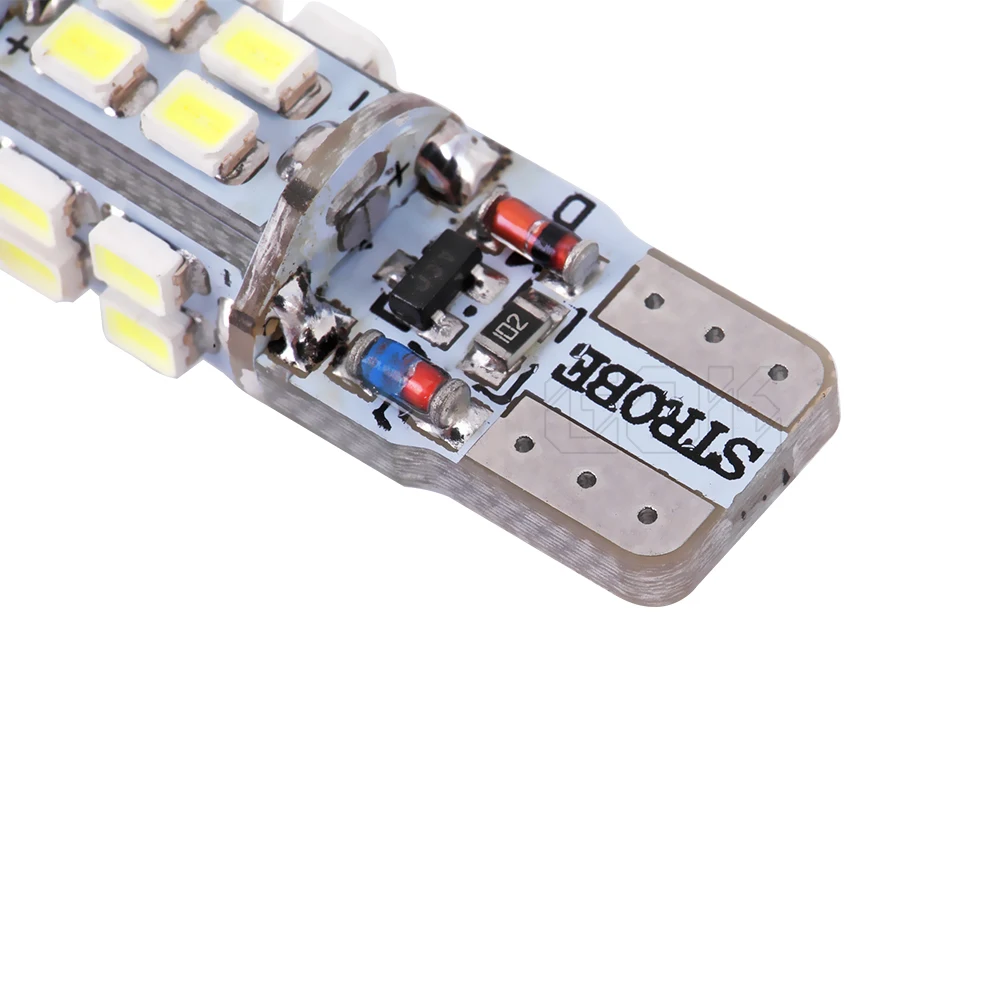 100 шт./лот T10 led стробоскопическая вспышка ing 194 W5W 20 LED 3020 1206 smd стойкий блеск + Авто