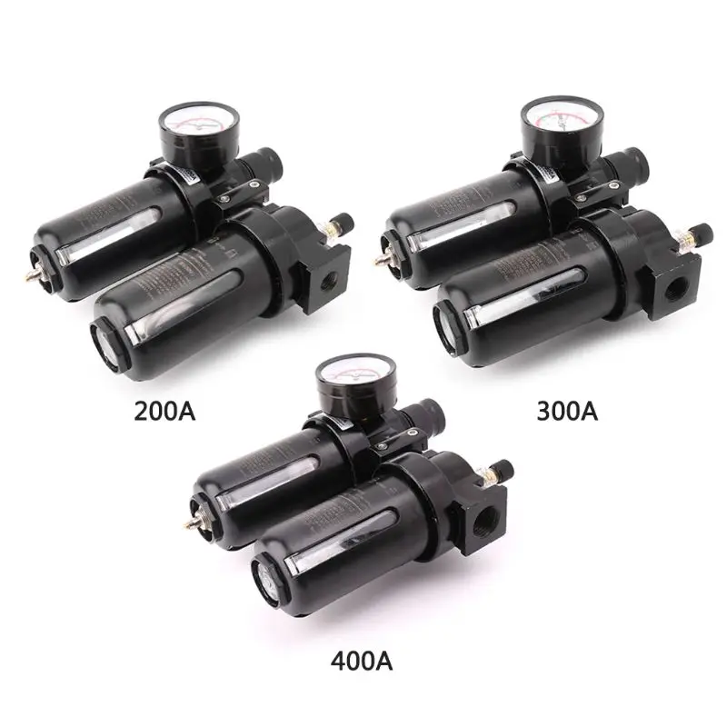 

1 Pc Water Oil Separator Pneumatic Air Filter Regulator & Lubricator Combinations