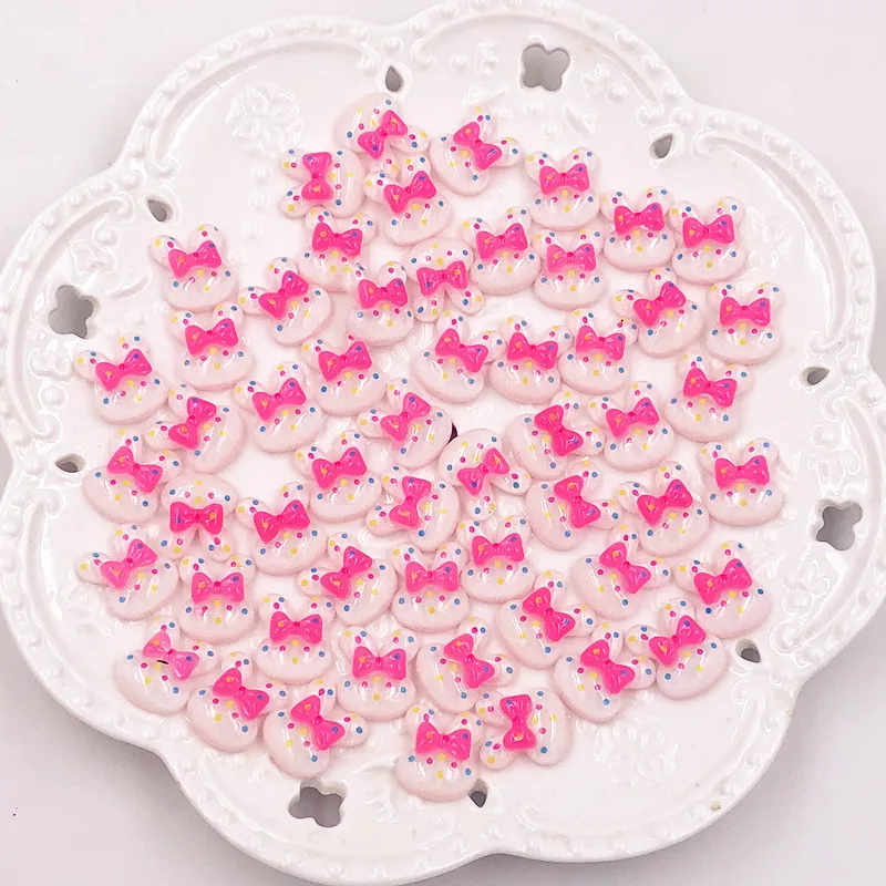 

Free shipping 20PCS Food cake icecream Rabbit Cartoon flat back planar resin diy decoration crafts accessories DIY handmade