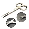 Professional Eyebrow Scissor Makeup Manicure Scissors Nails Cuticle Scissors Curved Pedicure Dead Skin Remover Makeup Tool ► Photo 3/5