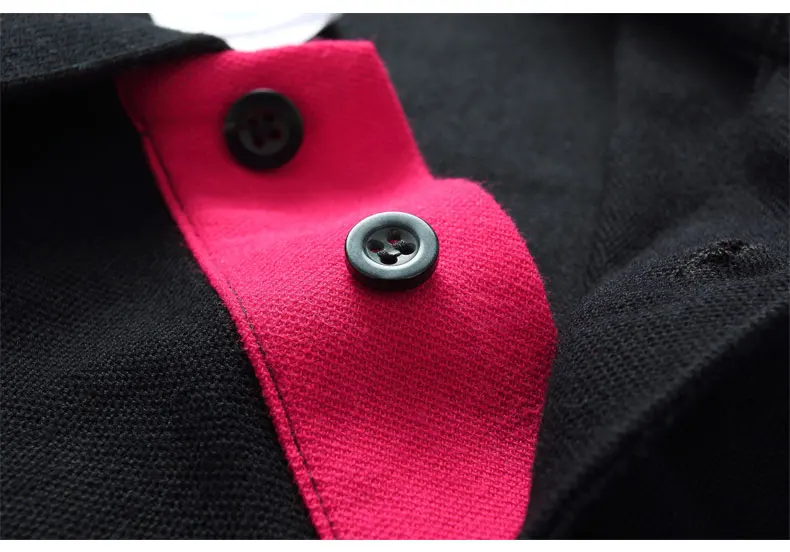 Новое поступление, модная рубашка-поло с вышивкой в виде розовых черепов, с коротким рукавом, мужские летние повседневные рубашки-поло, 15 цветов