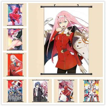 

Anime Manga Darling In The Franxx Wall Scroll Painting 40x60 Picture Wallpaper Stickers Poster 001