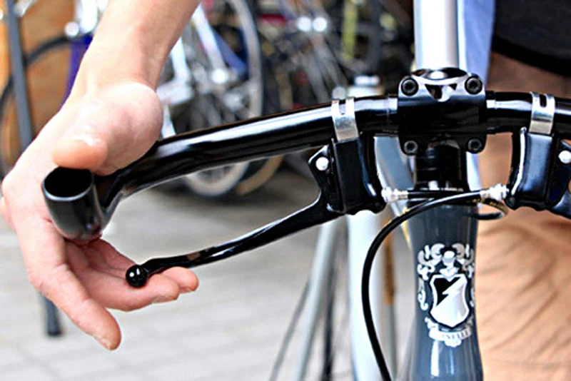 Сигнал руля тормозные рычаги 22,2-23,8 мм Фиксированная Шестерня велосипедные дорожные велосипеды V тормозные рычаги Аксессуары для велосипеда SCS028