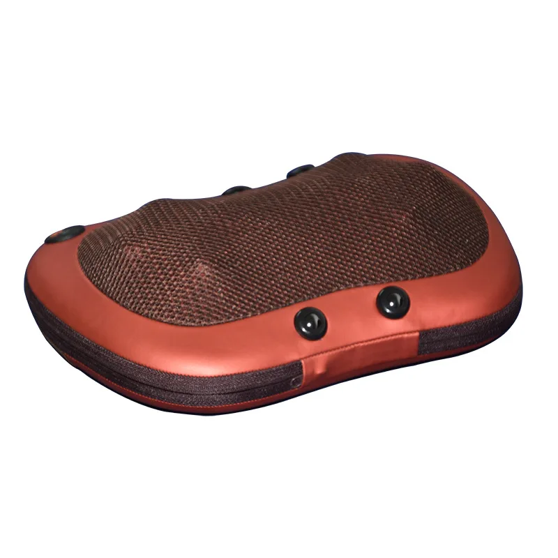 New Magnet Stone Relaxation Massage Pillow Electric Shoulder Back Heating Kneading Infrared therapy for shiatsu Neck Massage