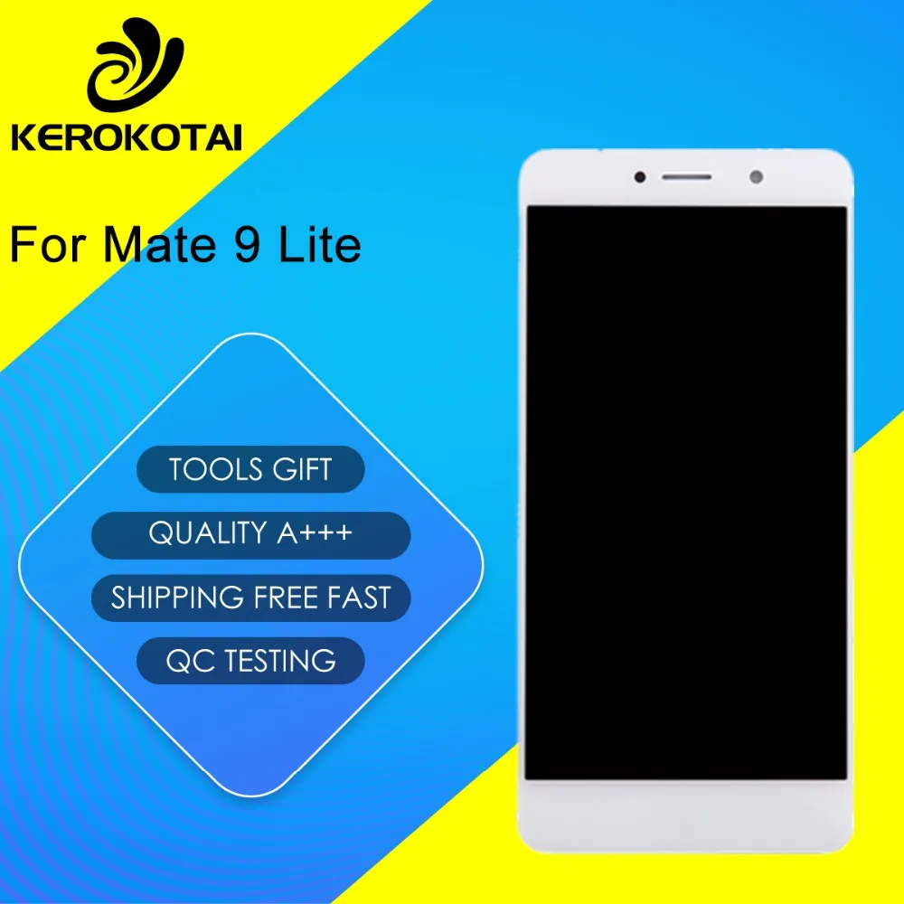 

For HW Mate 9 Lite 100% Tested Good Quality LCD Display Touch Screen Digitizer Full Assembly HW Mate 9 Lite LCD Assembly