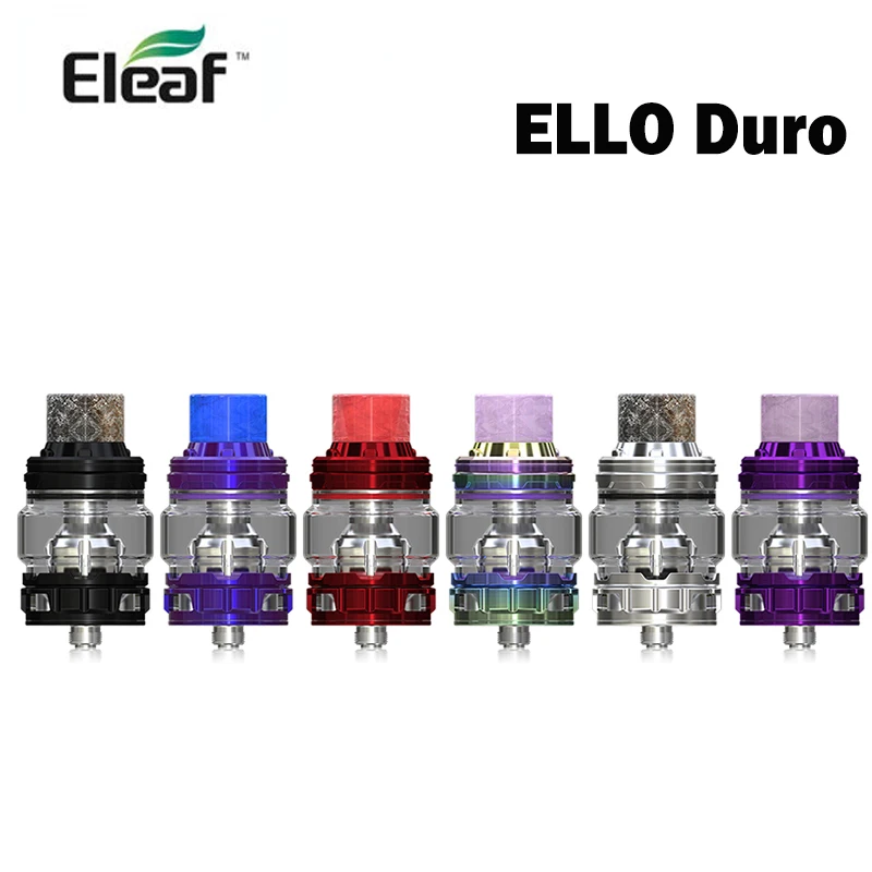 

Eleaf ELLO Duro Tank 6.5ML with HW-N 0.2ohm Head and HW-M 0.15ohmFit for Ijust 3 Kit