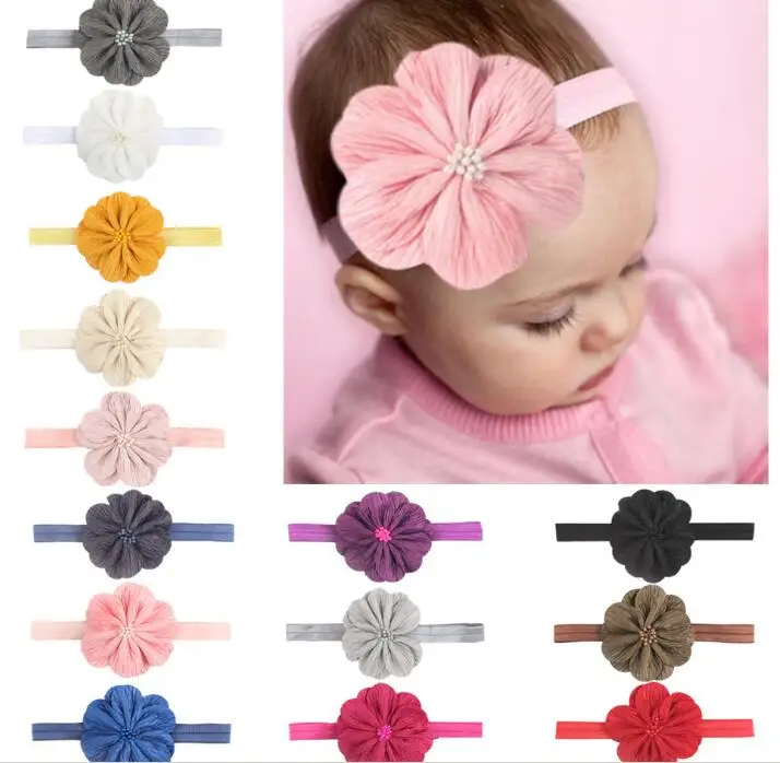 

MengNa Princess Sweet Chiffon Flower Headband,Infant Baby Vintage Floral Headbands,Children Kids Girl's Headwear 36pcs/lot
