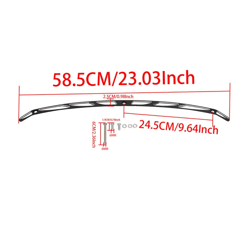 

Motorcycle Deep Beveled Windshield Trim For Harley Touring Electra Street Glide FLHT FLHX 2014 2015 2016 Windscreen Decor