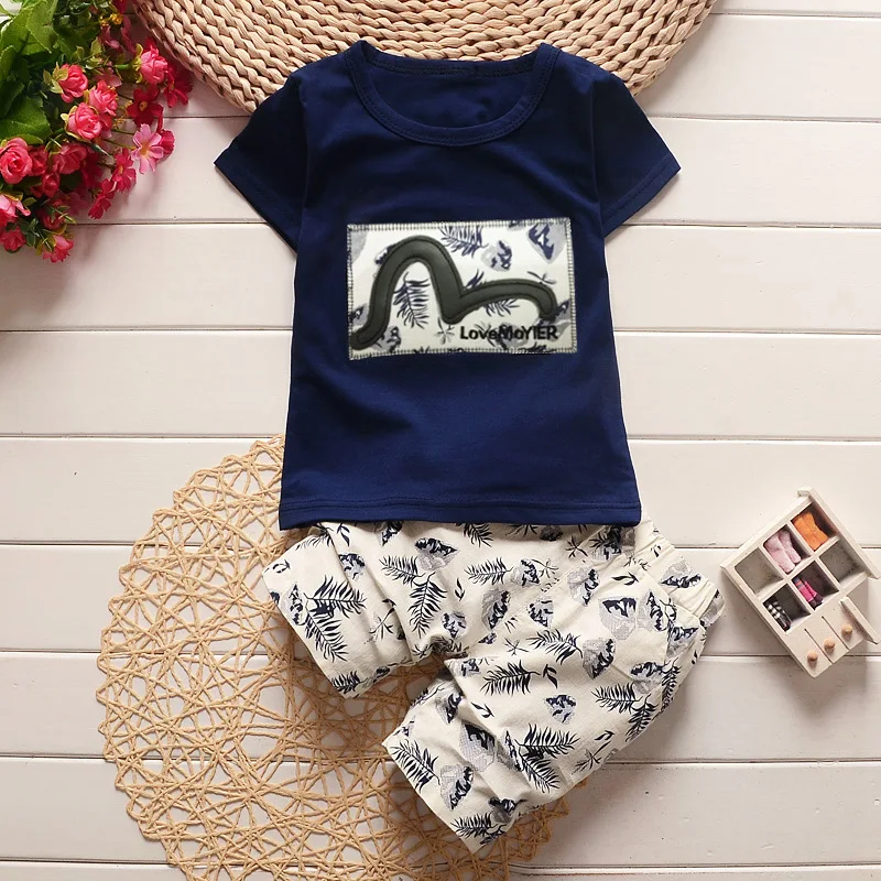 Kids Baby Boys Outfits Clothing Sets Infant Boy Clothes Suits T-shirt Pants