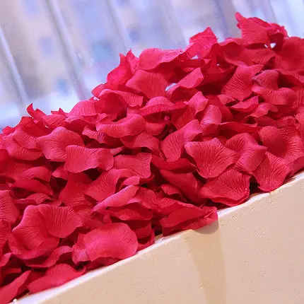

APRICOT Cheap Rose Petals Wedding Accessories 100 pcs / lot Petalas Artificiais Rose Petals Flowers Wedding Decoration
