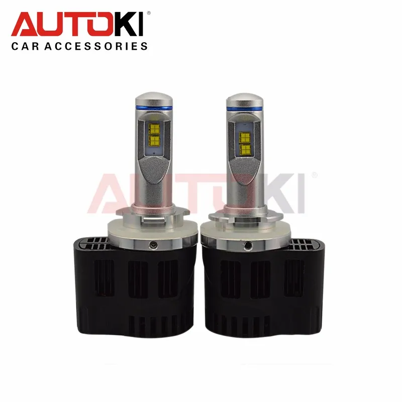 Autoki H4 H7 H11 9005 9006 9012 5202 9004 9007 H13 110 W 10400LM P6 автомобиля светодиодный фар комплект лампы высокой мощности авто Светодиодная лампа для фар