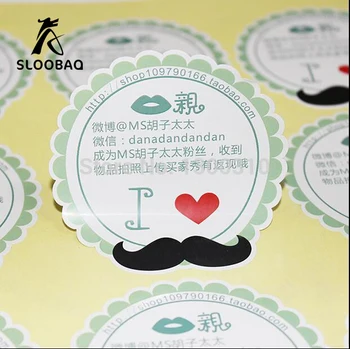 

Logo custom, Lingkaran / putaran bahan pvc latar belakang hitam Kualitas tinggi luxuary sticker perekat