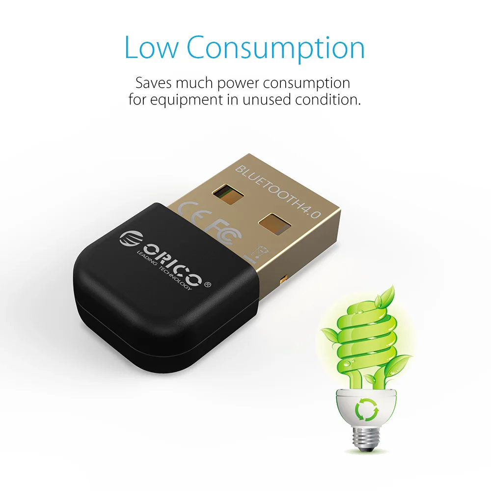 ORICO Mini Bluetooth 4 0 адаптер для ПК ноутбука передатчик музыкальный звуковой