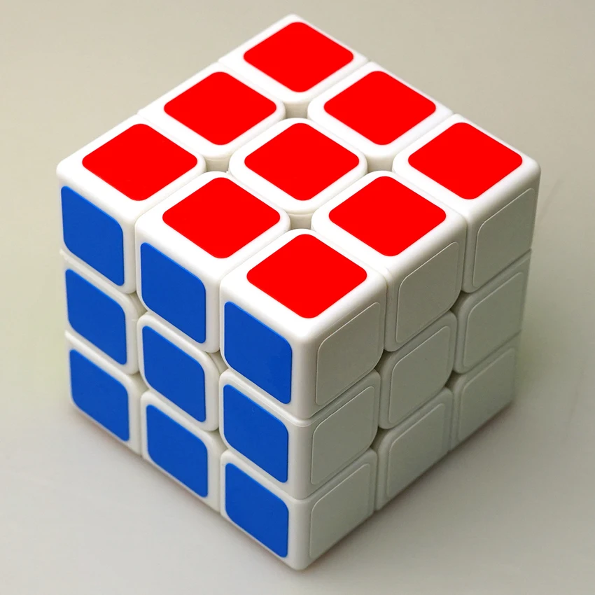 Классическая волшебная игрушка Cube3x3x3 ПВХ стикер блок головоломка скоростной куб красочный обучающий развивающий куб магические игрушки для детей