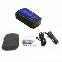 1 Set blue Red Russian English Voice 360 Degree Anti Police Radar Detector V7 For Car Speed Limited GPS Radar Detector hot sale