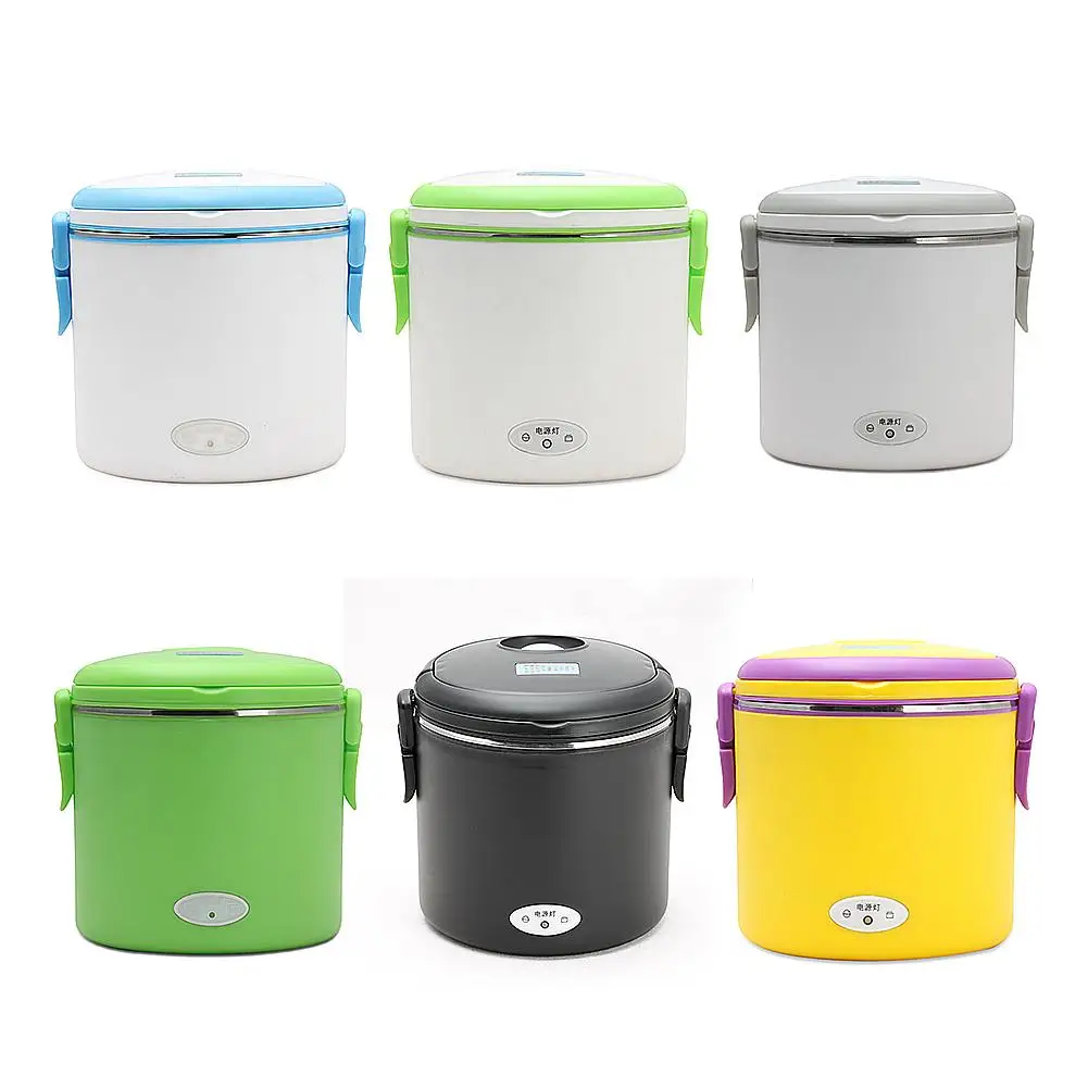 

Electric Heating Container Cooking Lunch Box Automatic Heat Preservation 304 Stainless Steel Student Office Worker Lunch Box