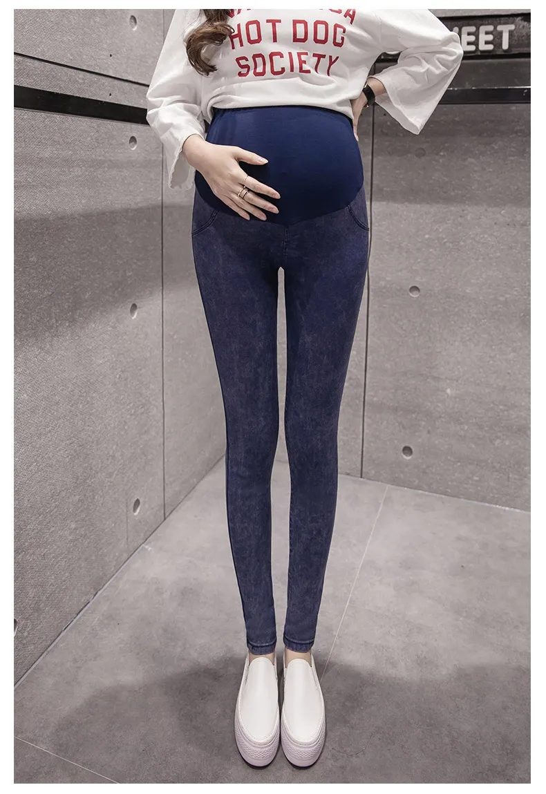 Джинсы для беременных с эластичной резинкой на талии; Одежда для беременных; сезон весна-лето; Новинка года; брюки для беременных; большие размеры