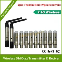 DHL хорошего качества беспроводной, dmx 512 контроллер передатчик приемник dmx 512 беспроводной dmx