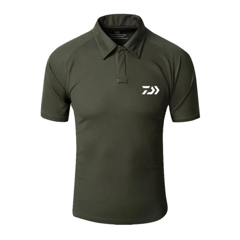 DAIWA 2020 летняя спортивная камуфляжная рубашка быстросохнущая дышащая футболка с