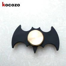 Черная крутая летучая мышь игрушка-Лидер продаж, спинер для аутизма и СДВГ сосредоточенность беспокойство облегчение стресс подарок игрушки дети металлический фиджет-Спиннер медь