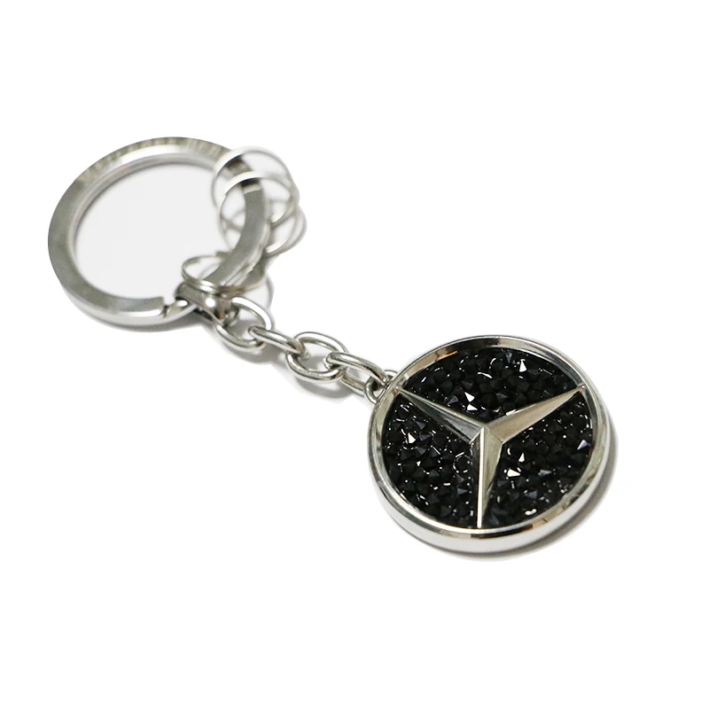 

Car keychain Metal key rings Chains Customize Gifts For Mercedes Benz BRABUS AMG car styling Creative decoration key pendant