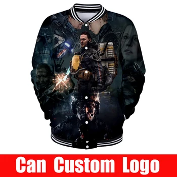 

Hot Sale Productions Death Stranding Luden Game Man Coats Sweatshirt Costumes 2019 new Jacket Bomber