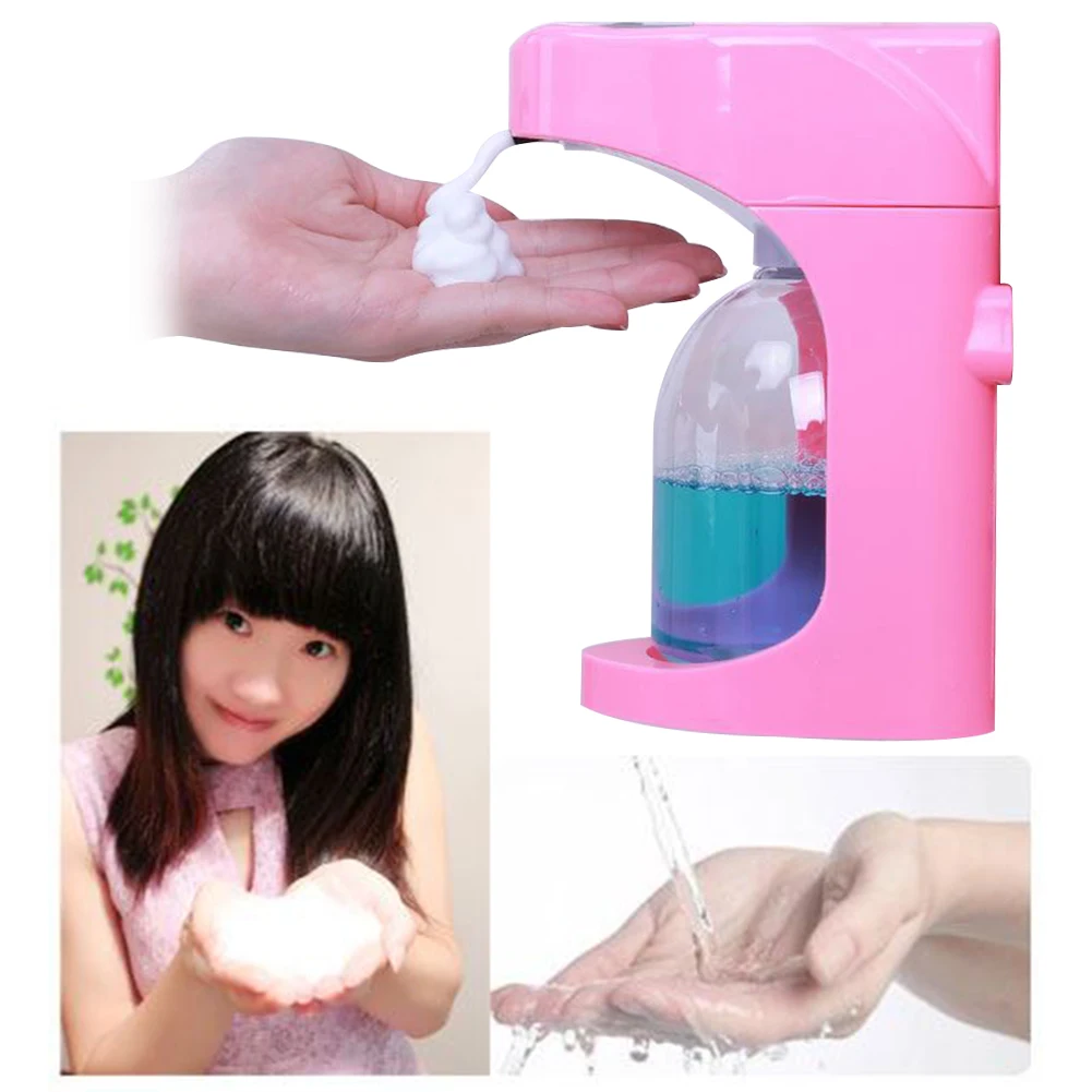 

Bathroom Infrared Sensor Soap Dispenser Easy Install Touchless Sanitizer Wall Mounted Desktop Foam Hotel Automatic Induction