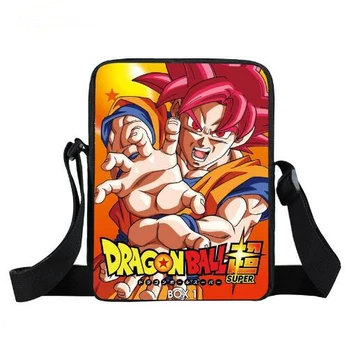 

Anime Dragon Ball Small Shoulder Bag Super Saiyan Goku Gohan Boys Girls Mini Messenger Bags Kid Crossbody Bags Book Bag Gift