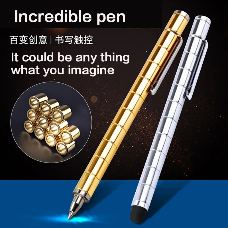 Metal pen Cute Gel Ink Pen Creative Office Stationery Polar