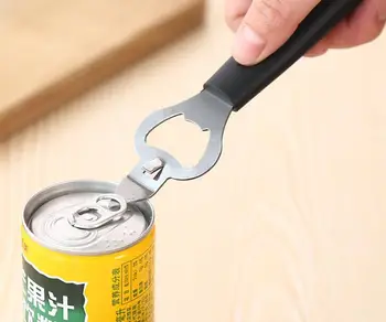 

500pcs Safe Easy Stainless Steel Can Bottle Jar Tin Lid Opener Manual Kitchen Tool